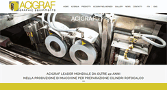 Desktop Screenshot of acigraf.com